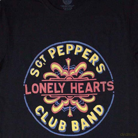 The Beatles: Unisex T-Shirt: Painted Pepper (Black) (Medium)