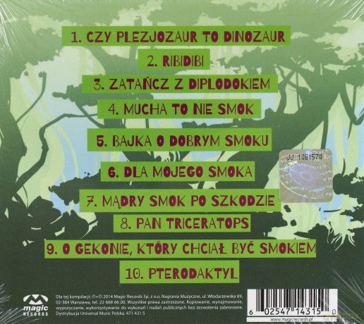 Przygody Smoków i Dinozaurów [CD]
