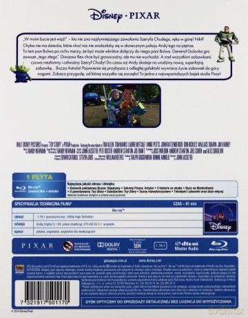 Toy Story (Disney Pixar) [Blu-Ray] 