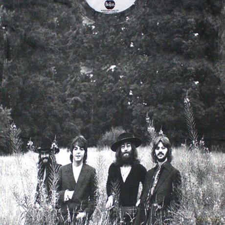 The Beatles: Unisex T-Shirt: Tittenhurst Park Field (White) (All Over Print) (Large)
