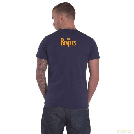 The Beatles: Unisex T-Shirt: When I'm Sixty Four (Blue) (Back Print) (Medium)