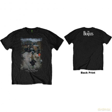 The Beatles: Unisex Tee: 3 Savile Row (X-Large) (Back Print)
