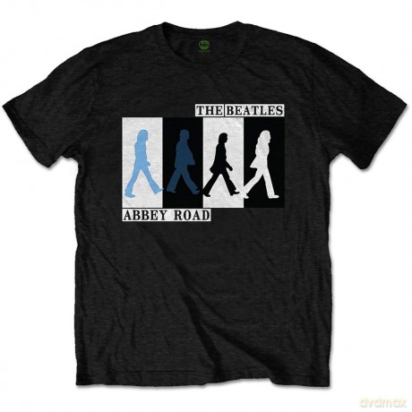 The Beatles: Unisex Tee: Abbey Road Colours Crossing (X-Large)
