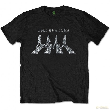 The Beatles: Unisex Tee: Crossing (Diamante) (Small)