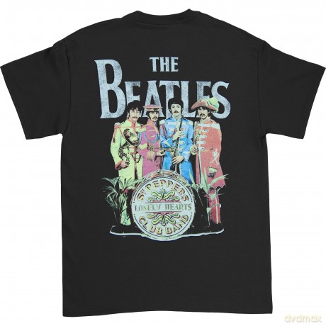 The Beatles: Unisex Tee: Sgt Pepper (Back Print/Retail Pack) (XX-Large)