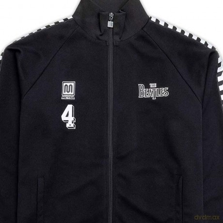 The Beatles: Unisex Track Jacket: Meyba Logos (Medium)