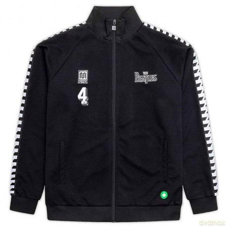 The Beatles: Unisex Track Jacket: Meyba Logos (Small)