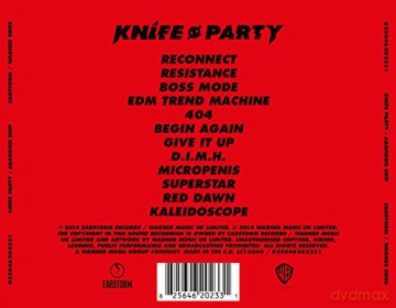 Knife Party: Abandon Ship [CD]