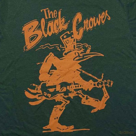 Black Crowes - The: The Black Crowes Unisex T-Shirt: Crowe Guitar (Green) (XX-Large)