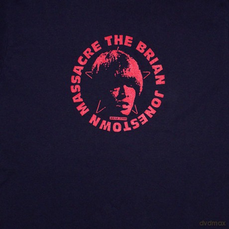 Brian Jonestown Massacre - The: The Brian Jonestown Massacre Unisex T-Shirt: Logo (Navy Blue) (Large)