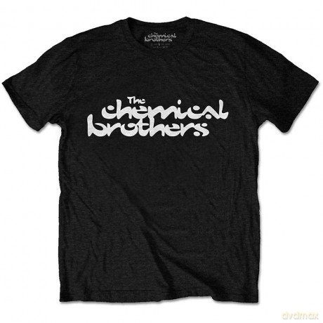 Chemical Brothers - The: The Chemical Brothers Unisex T-Shirt: Logo (Black) (X-Large)