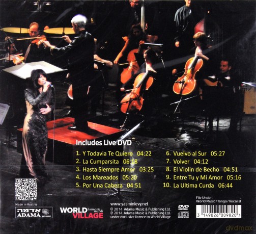Yasmin Levy: Tango [DVD]+[CD]