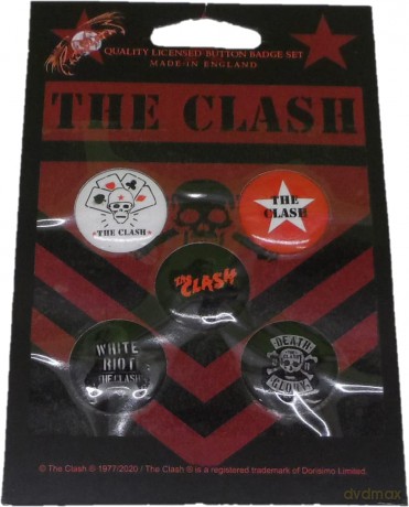Clash - The: The Clash Button Badge Pack: London Calling