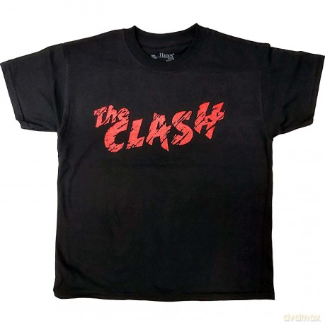 Clash - The: The Clash Kids T-Shirt: Logo (Black) (7-8 Years)