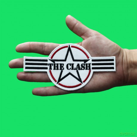 Clash - The: The Clash Standard Patch: Army Stripes