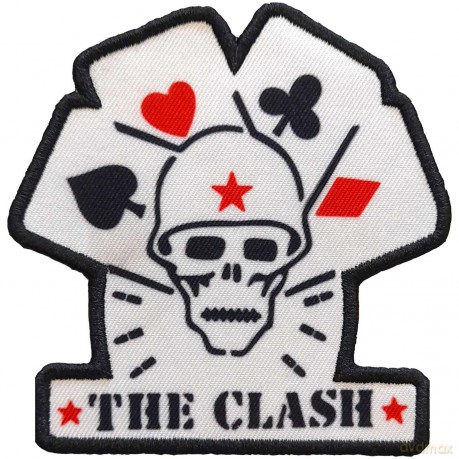 Clash - The: The Clash Standard Patch: Cards