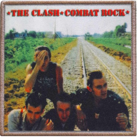 Clash - The: The Clash Standard Patch: Combat Rock