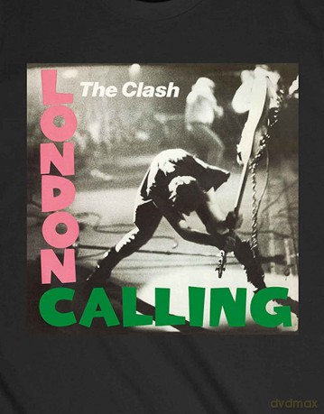 Clash - The: The Clash Unisex T-Shirt: London Calling (Black) (Small)