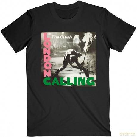 Clash - The: The Clash Unisex T-Shirt: London Calling (Black) (XX-Large)