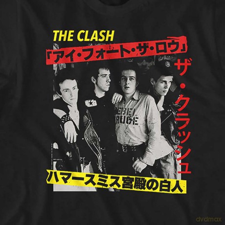 Clash - The: The Clash Unisex Tee: Kanji (XX-Large)