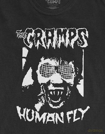 Cramps - The: The Cramps Unisex T-Shirt: Human Fly (Black) (Large)