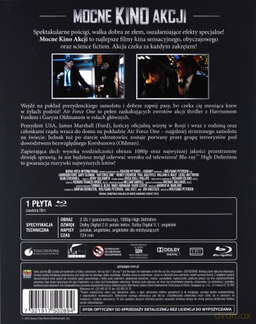 Air Force One (polski lektor) [Blu-Ray]