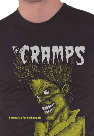 Cramps - The: The Cramps Unisex T-Shirt: Stay Sick (Black) (XX-Large)