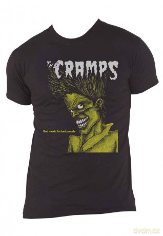 Cramps - The: The Cramps Unisex T-Shirt: Stay Sick (Black) (XX-Large)