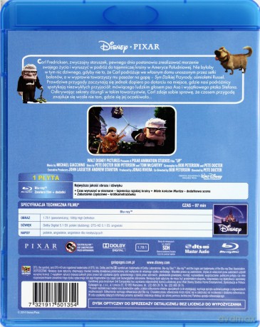 Odlot (Disney Pixar) [Blu-Ray]