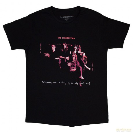 Cranberries - The: The Cranberries Unisex T-Shirt: Everybody Else (Black) (X-Large)