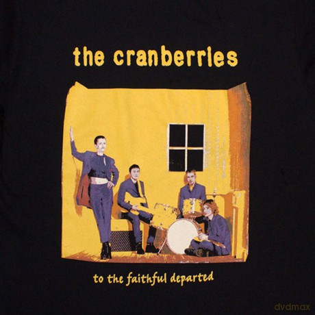 Cranberries - The: The Cranberries Unisex T-Shirt: Faithfully Departed Cover (Black) (X-Large)