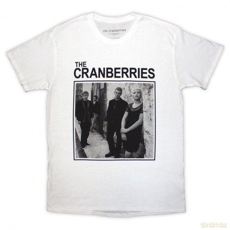 Cranberries - The: The Cranberries Unisex T-Shirt: Square Photo (White) (Large)