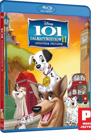 101 Dalmatyńczyków 2: Londyńska przygoda (Disney) [Blu-Ray]