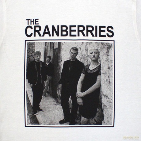 Cranberries - The: The Cranberries Unisex T-Shirt: Square Photo (White) (X-Large)