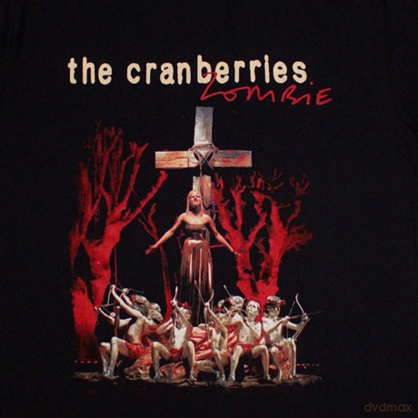 Cranberries - The: The Cranberries Unisex T-Shirt: Zombie Gold (Black) (Medium)