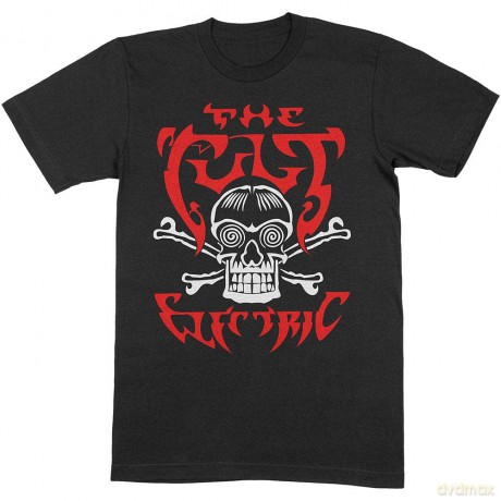 Cult - The: The Cult Unisex T-Shirt: Electric (Black) (Small)