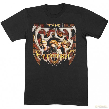 Cult - The: The Cult Unisex T-Shirt: Electric Summer '87 (Black) (Medium)