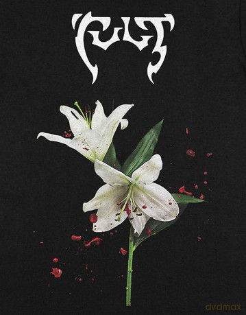 Cult - The: The Cult Unisex T-Shirt: Hidden City (Black) (Medium)