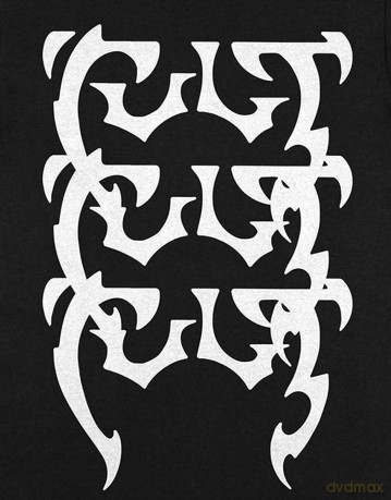 Cult - The: The Cult Unisex T-Shirt: Repeating Logo (Black) (Large)
