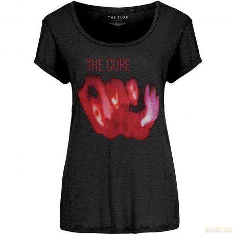 Cure - The: The Cure Ladies Tee: Pornography (Scoop Neck) (Large)