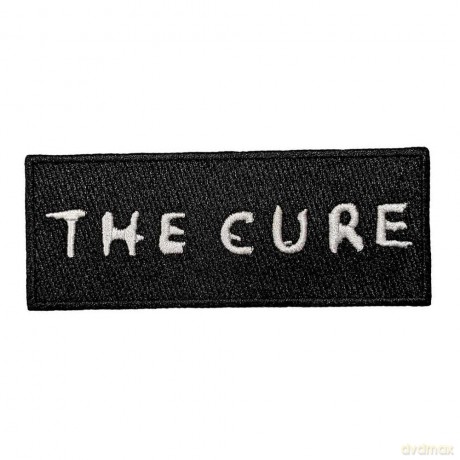 Cure - The: The Cure Standard Patch: Text Logo