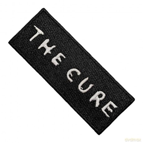 Cure - The: The Cure Standard Patch: Text Logo