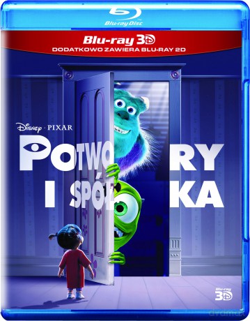 Potwory i spółka 3D (Disney Pixar) [Blu-Ray]+[Blu-ray 3D]