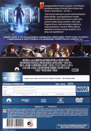 Iron Man 3 [DVD]