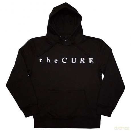 Cure - The: The Cure Unisex Pullover Hoodie: Songs Of A Lost World Logo (Black) (Back Print) (Large)