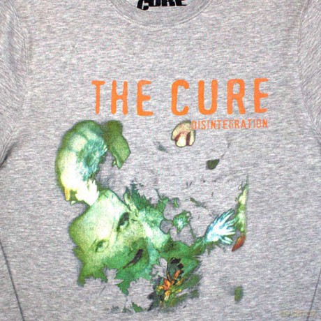 Cure - The: The Cure Unisex Sweatshirt: Disintegration (Grey) (Medium)