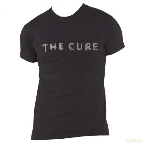 Cure - The: The Cure Unisex T-Shirt: Circle Logo (Black) (Hi-Build) (Medium)