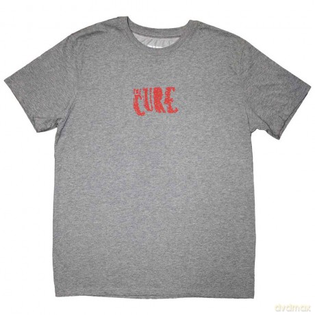 Cure - The: The Cure Unisex T-Shirt: Mini Logo (Grey) (Medium)