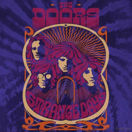 Doors - The: The Doors Kids T-Shirt: Strange Days (Blue) (Wash Collection) (9-10 Years)