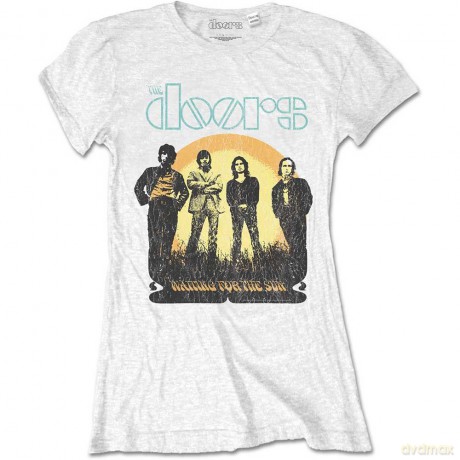 Doors - The: The Doors Ladies Tee: Waiting for the Sun (Small)